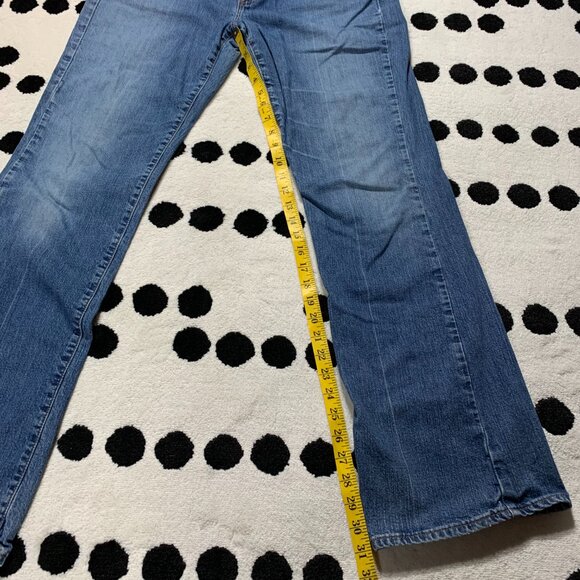 Vintage Y2K Old Navy Boot Cut Jeans Ultra Low Waist Faded Light Wash Denim - Picture 13 of 13
